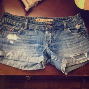 Juniors Boyfriend Denim Shorts